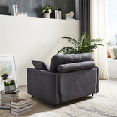 York street Jacob Single Upholstered Sofa Bed
