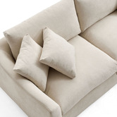 York street Vera 2 Seater Upholstered Sofa