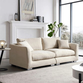 York street Vera 2 Seater Upholstered Sofa