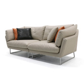 York street Camus 3 Seater Upholstered Sofa