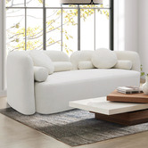 York street Cortes 3 Seater Upholstered Sofa