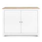 York street 2 Seater Aldrich Kitchen Island &amp; Stool Set