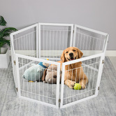 York street 2 Piece Benz Foldable Pet Gate Set