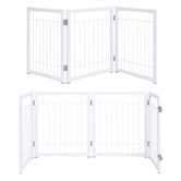 York street 2 Piece Benz Foldable Pet Gate Set