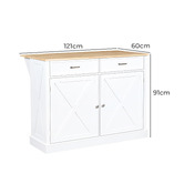 York street Aldrich Kitchen Island