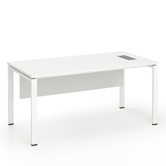 York street 2 Piece Alexie Computer Desk &amp; Mobile Pedestal Set