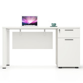 York street Alexie 2 Drawer Computer Desk