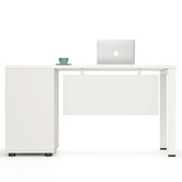 York street Alexie 2 Drawer Computer Desk