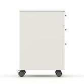 York street Alexie 3 Drawer Mobile Pedestal
