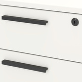 York street Alexie 3 Drawer Mobile Pedestal