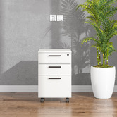 York street Alexie 3 Drawer Mobile Pedestal