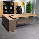 York street Allen L-Shaped Executive Desk