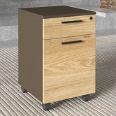 York street Allen 2 Drawer Mobile Pedestal