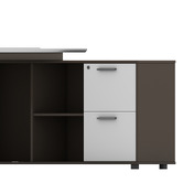 York street Nolan 200cm L-Shaped Executive Desk