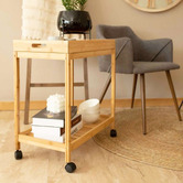 York street Vihaan Kitchen Serving Cart