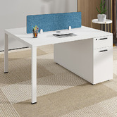 York street Rory 2 Seater Workstation