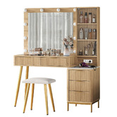 York street 2 Piece Verto Dressing Table &amp; Stool Set