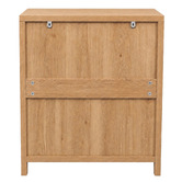 York Street Zaire 3 Drawer Bedside Table