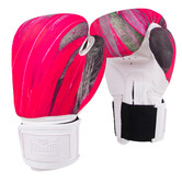 Action Sports Women&#039;s Pink Feather Boxing Gloves