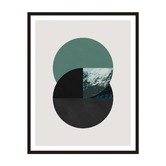 Printhouse Collective Emerald Dichotomy Framed Wall Art