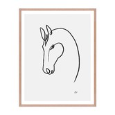 Artefocus Horse 2 Framed Wall Art
