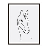 Printhouse Collective Horse 1 Framed Wall Art