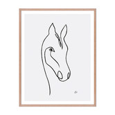 Printhouse Collective Horse 1 Framed Wall Art