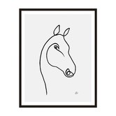 Printhouse Collective Horse 3 Framed Wall Art