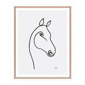 Printhouse Collective Horse 3 Framed Wall Art