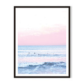 Artefocus Perfect Surf Framed Printed Wall Art