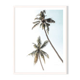 Artefocus 2 Palms Framed Printed Wall Art