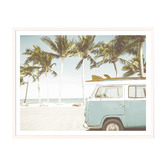 Printhouse Collective Vintage Surf Framed Printed Wall Art