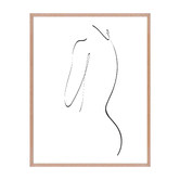 Printhouse Collective Caligirl 2 Framed Printed Wall Art