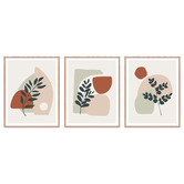 Printhouse Collective 3 Piece Trio Framed Printed Wall Art Set