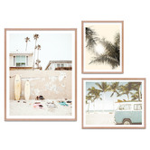 Printhouse Collective 3 Piece Malibu Dreaming Gallery Wall Art Set