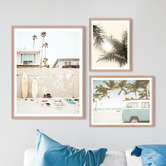 Printhouse Collective 3 Piece Malibu Dreaming Gallery Wall Art Set