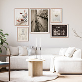 Printhouse Collective 5 Piece Paris Femme Gallery Wall Art Set