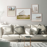 Printhouse Collective Winter in the Hamptons Gallery Wall Art Quadriptych