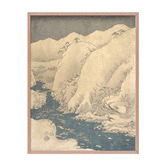 Printhouse Collective Japanese Mountain TL Framed Printed Wall Art