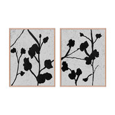 Printhouse Collective Bold Textures I Framed Printed Wall Art Diptych