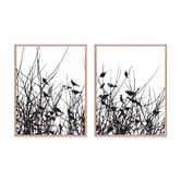 Printhouse Collective Sparrow Framed Printed Wall Art Diptych