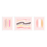 Printhouse Collective 3 Piece Candy Framed Printed Wall Art Set