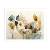Printhouse Collective Flower Sketch Framed Paper Print Wall Art