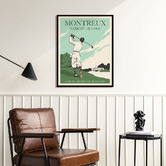 Printhouse Collective Golf Poster II Framed Paper Print Wall Art