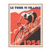 Printhouse Collective Cycling Poster II Framed Paper Print Wall Art