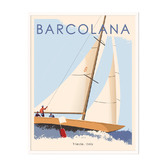Printhouse Collective Sailing Poster I Framed Paper Print Wall Art
