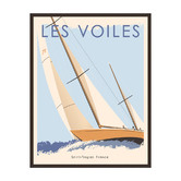 Printhouse Collective Sailing Poster II Framed Paper Print Wall Art