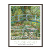 Printhouse Collective Monet Bridge Framed Paper Print Wall Art