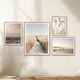 Printhouse Collective 4 Piece Seaside Solace Wall Art Set