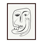 Printhouse Collective 3 Piece Face in Line Wall Art Set